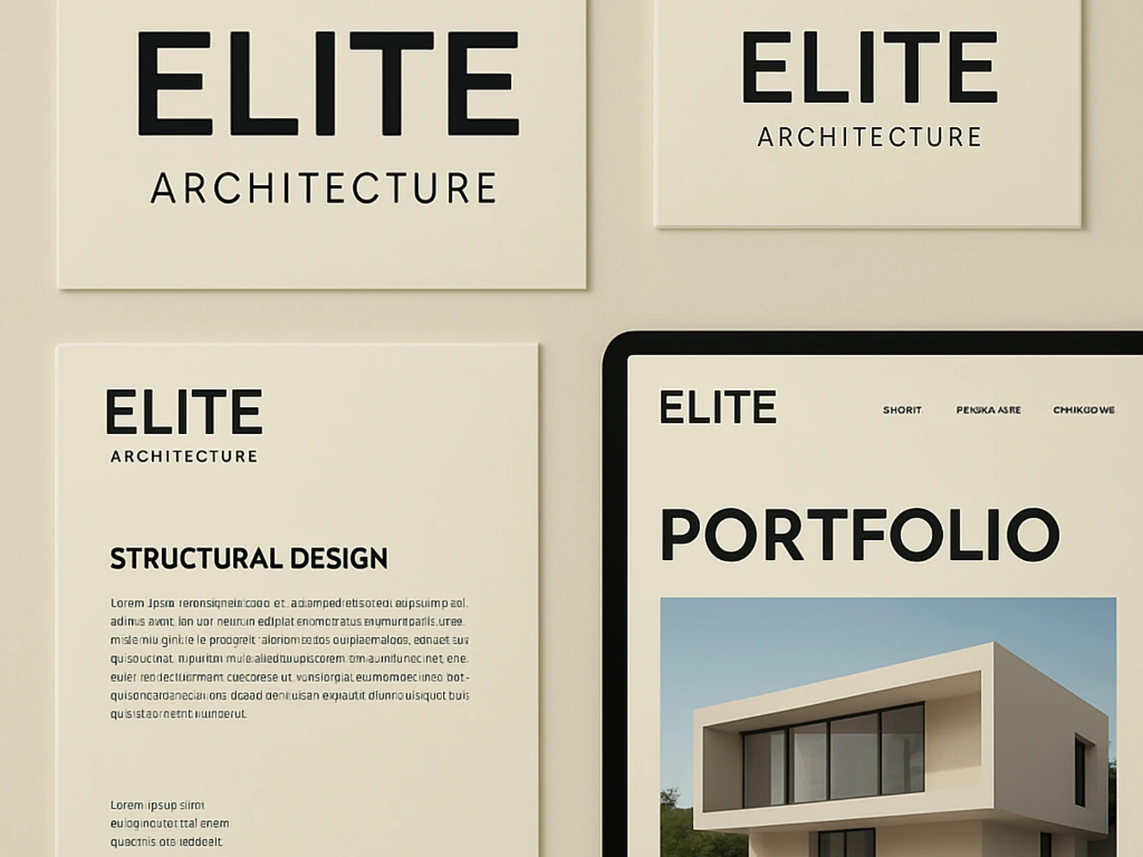 Complete brand transformation for a Porto architecture firm.