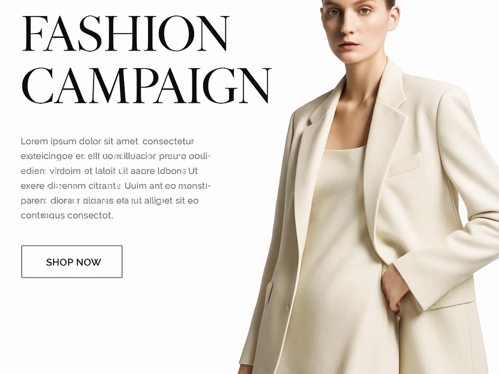 Fashion brand campaign